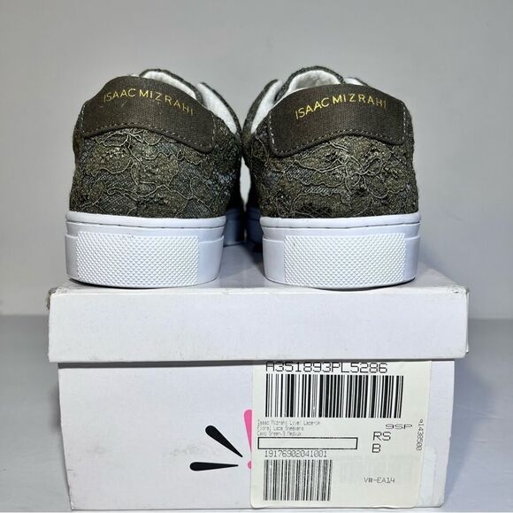 Isaac Mizrahi Live! Lace-Up Floral Lace Sneakers - Picture 5 of 6